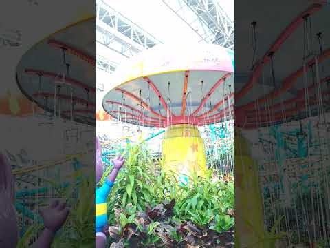 Nickelodeon universe backyardigans swing along and the fairy odd coaster and the avatar Airbender