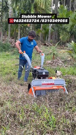 Modern Agrotek on Instagram: "3in1 Multifunctional Power Weeder, Stubble Mower & Front Rotary Weeder 9HP Petrol Engine Machine. For more details call us 9632452724 /8310349055. #powerweeder #stubblemower #farmlife #3in1 #agriculturemachinery"