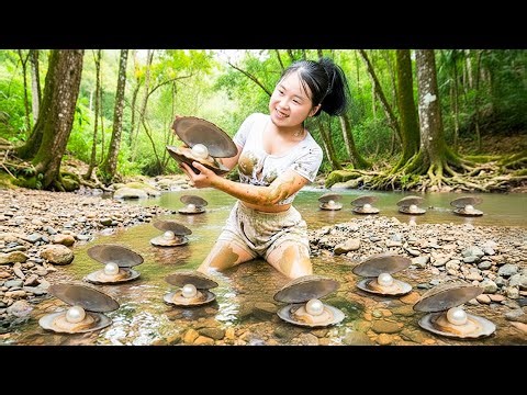 Harvesting many giant scorpions alone - Selling the Countryside Market - Cooking l Ella Daily Life