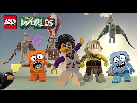Lego Worlds | Unseen Characters & Creatures