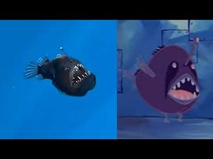 SpongeBob Rock-bottom Deep Sea Angler Fish