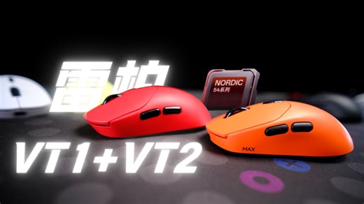 小手猛兽 & 类GPW超替 雷柏VT1二代、 VT2详细体验