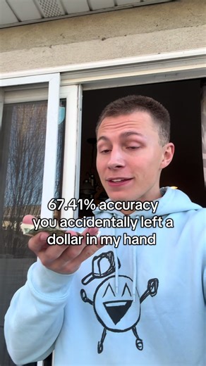 67.41% accuracy you accidentally left a dollar in my hand #carlwheezer #fyp #foryou #impression #funn