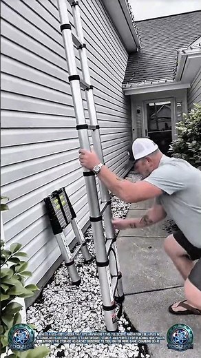 Smart Ladder: 12 feet of height in one hand! 🪜