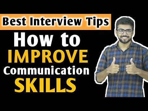 Best Interview TIPS | HOW to Improve Communication SKILLS - Perfect Answer