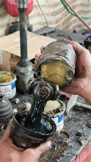 Unique Method for Greasing CV Axles