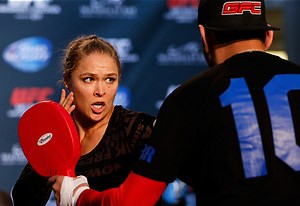 UFC 175: Open Workout Highlights