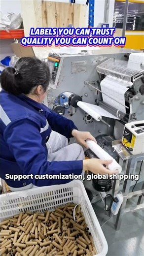 custom labels, no middleman, just quality! DM for quote! #label #factory#customlabels #printing