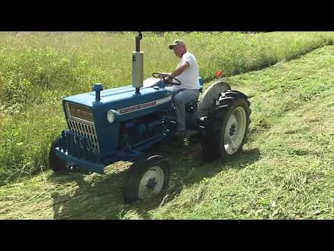 Mowing hay with 501 ford sickle mower