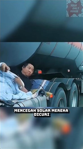 Kenapa tidur di atas tangki bensin? #shorts #faktaunik