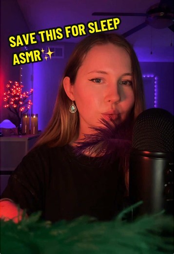 this should make you nice n sleepy😌 #asmr #sleepasmr #asmrsleep #asmrtriggers #slowasmr