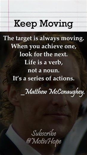 Motivation from American Figures #shorts #matthewmcconaughey #quotes