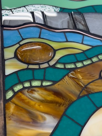 Lampa Mountain Stained Glass and Mosaic on Reels | Facebook