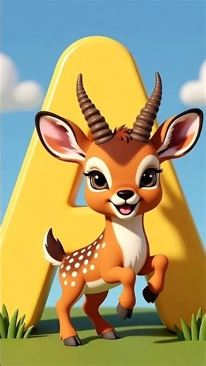 A–D Animal Alphabet Song #kidsabcd #AnimalAlphabetSong