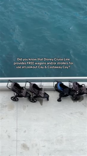 Free Strollers and Wagons on Disney Cruises