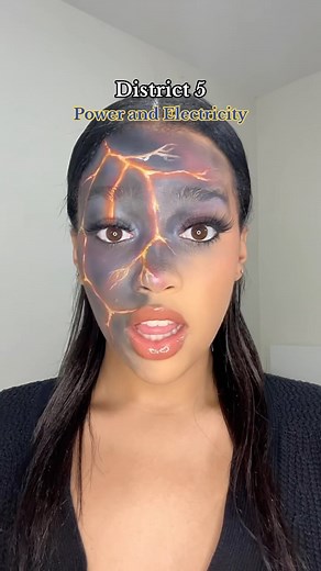 Tiffany on Instagram: "Makeup Inspired by Hunger Games districts part five !! #makeup #makeupartist #hungergames"