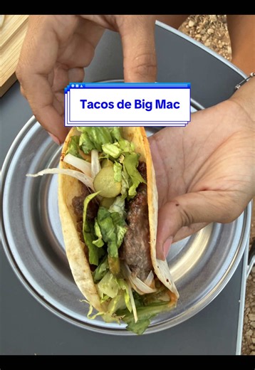 Tacos de Big Mac: receta fácil con carne picada