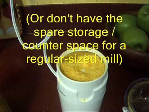 Grinding your own corn meal -- an easy solution!