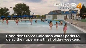 7.6K views · 23 reactions | Because apparently, it's not fun to swim when it's cold outside. | CBS Colorado | Facebook