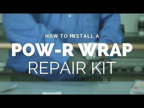 How to Install a Fernco Pow-R Wrap Pipe Repair Kit