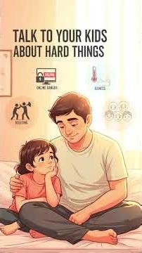 How to Have Difficult Conversations with Kids | Parenting Tips #ParentingTips #PositiveParenting