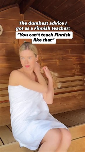 I’ve been failing you😭 This in my inbox ⬇️ Thousands of learners told me they froze in conversations, felt awkward when Finns switched to English and lost confidence every day they didn’t use their Finnish.🥺😢 And still, I hesitated. I had the bones of a Finnish course two years ago. But I let the wrong people speak too loudly. When I shared the concept with Finnish experts, they said: “You can’t teach Finnish like that.” And I believed them. I buried the idea. I buried my instinct. I let you 