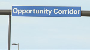 Opportunity Corridor, linking I-490 to University Circle in Cleveland, to open this week