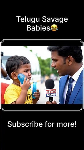 Telugu Baby Comedy That Hits Too Hard 😂