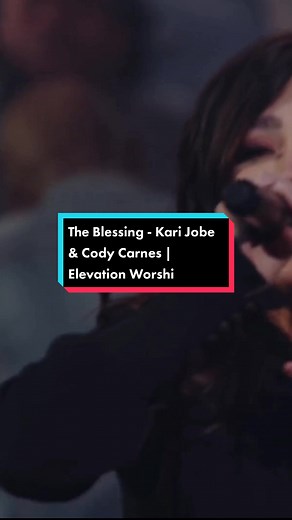 The Blessing - Kari Jobe & Cody Carnes | Elevation Worship #karijobe #codycarnes #elevationworship ##livemusic #adoracion #musicacristiana #godstiming #godsplan #jesuslovesyou #jesuschrist # #praiseandworship #worship #livemusic #jesus #christiansoftiktok #hagamosviralajesus #fyp #parati