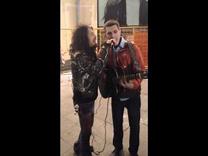 Watch Steven Tyler Surprise This Moscow Street Musician With An Impromptu Performance