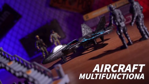 Foam Remote Control Airplanes Rc Planes for Kids 4-8, Remote Control Planes Fighter Jet with Light, 360° Flip Fighter Jet Toy, Gravity Sensing, Stunt Roll, Gifts for 6 7 8 10 12 Year Old Boys