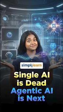 Agentic AI vs Single AI | Why Single AI Is Fading? | Future Of AI Explained | #Shorts | #Simplilearn