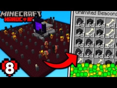 I Built a WITHER SKELETON Farm in Minecraft Hardcore