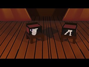 Animation: sawing a Girl in half