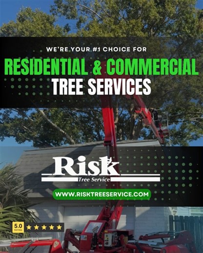 Residential & Commercial Tree Services! 🌳🏡 Trust Risk Tree Service for professional tree care, removal, and maintenance for both homes and businesses. 🌐 Visit us: www.risktreeservice.com #RiskTreeService #TreeCare #TreeRemoval #ResidentialTreeService #CommercialTreeService #PropertySafety | Risk Tree Service