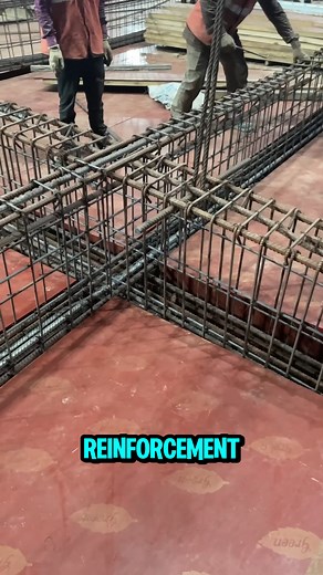 6.8K views | Steel reinforcement installation stage for reinforced concrete floor beam system | Man Made TV | Facebook