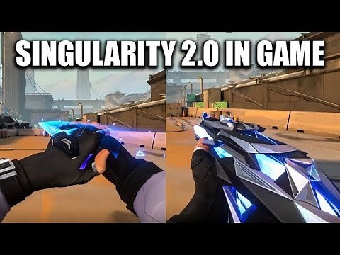 Valorant New Singularity 2.0 Vandal All Variants in Gameplay & Animations