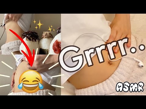 SUB) The sound of my stomach after 17 hours of fasting🤤.