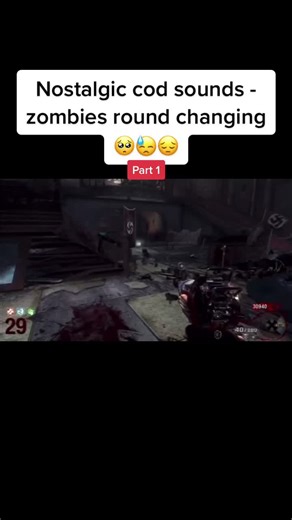 Nostalgic Call of Duty Zombies Round Changing Sound Effects