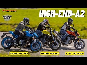 Suzuki GSX-8S im Vergleich mit Honda Hornet und KTM 790 Duke - wer dominiert die neue Mitte?