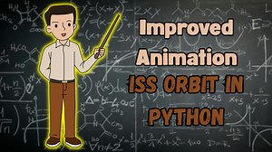 Improved Animation of ISS Orbit in Python