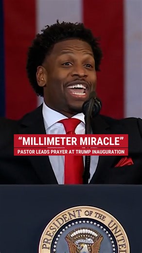 "MILLIMETER MIRACLE": Detroit pastor Lorenzo Sewell invokes Martin Luther King Jr.’s "I Have a Dream" speech during a powerful prayer at President Donald Trump’s inauguration ceremony. | Fox News