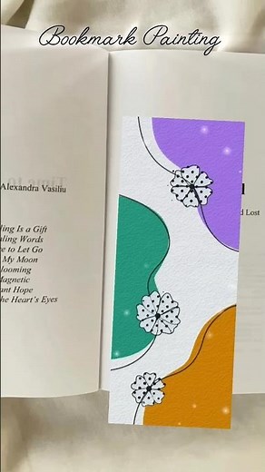 Easy Bookmark Painting🔖 #shorts​​ #painting​ #bookmark​ #infinitepainter​ #digitalart​ #nasheed