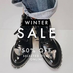 WINTER SALE IS HERE 🖤❗️🎉 SAVE UP TO 50% 🔥 DON'T MISS - SHOP NOW ⏰ www.inch2.com/sale | I N C H 2
