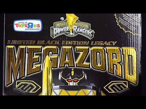 Limited Black Edition Legacy Megazord Review! (Mighty Morphin Dinozords)