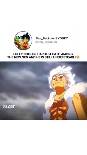 Ben_Beckmen on Instagram: "LUFFY CHOOSE HARDEST PATH‼️🔥🔥 . . . . #luffy #onepiece #onepieceedit #onepiecelover #onepieceamv #onepieceanime #zoro #sanji #fyp #onepiecemoments #onepiecefunny #onepiecefan"