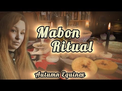 Guided Mabon Ritual 🍎 Autumn Equinox Spell for Balance, Gratitude & Release✨