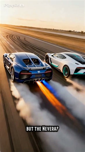 “Bugatti Chiron vs Rimac Nevera The 0–150 Punch Test!” #racingdreams #automobile #aivideo #supercars