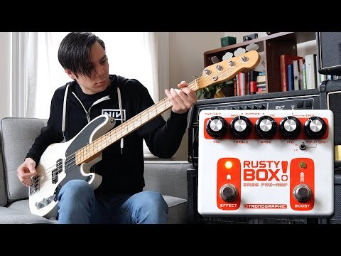 「Tronographic Rusty Box Japan Edition」！日本限定カラーのハイゲインベースプリアンプ！