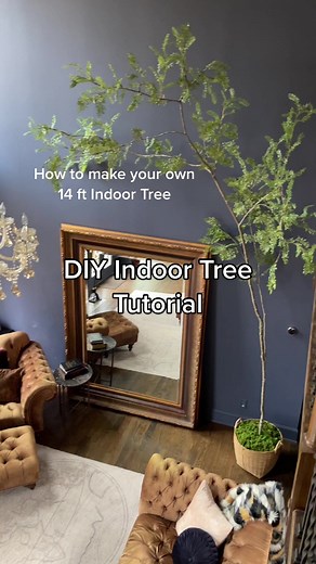 DIY 14ft Indoor Tree Tutorial